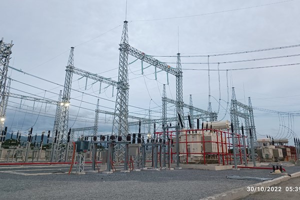 Hoàn thành dự án trạm biến áp 220 kV Cam Ranh - Khánh Hòa