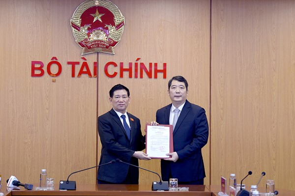 Công bố quyết định bổ nhiệm Thứ trưởng Bộ Tài chính