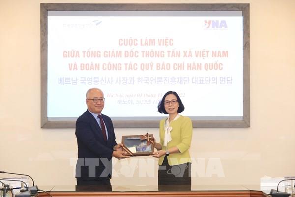 Thúc đẩy quan hệ báo chí Việt Nam- Hàn Quốc