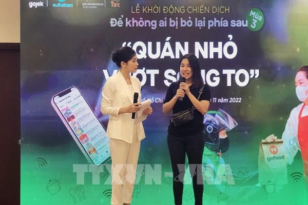 Khởi động dự án "Quán nhỏ vượt sóng to"