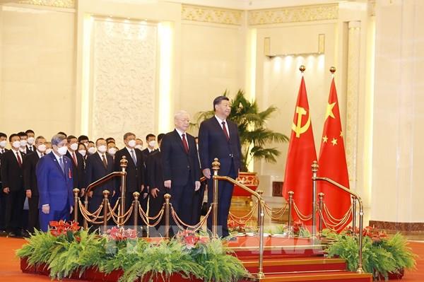 Truyền thông Trung Quốc đưa tin đậm nét về hoạt động của Tổng Bí thư Nguyễn Phú Trọng