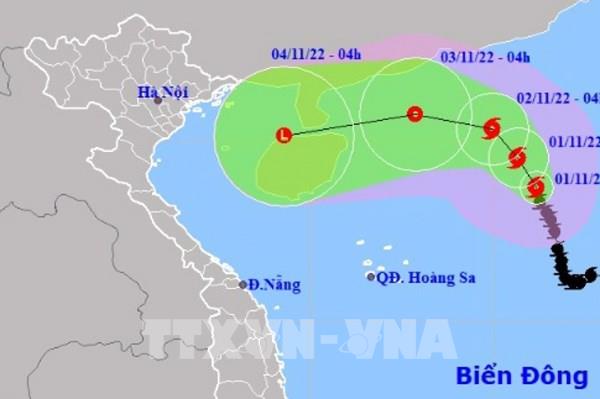 Bão số 7 suy yếu thành áp thấp nhiệt đới