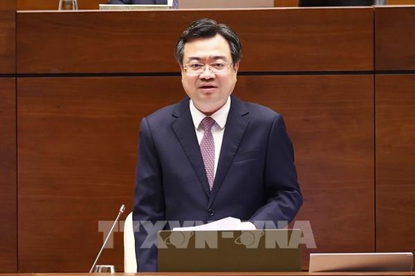 Kỳ họp thứ 4, Quốc hội khóa XV: Bộ trưởng Xây dựng tiếp tục trả lời chất vấn 