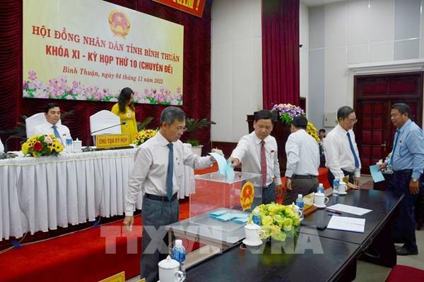 Miễn nhiệm chức vụ Chủ tịch UBND tỉnh Bình Thuận đối với ông Lê Tuấn Phong