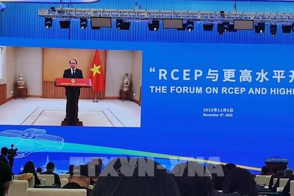 Phó Thủ tướng Lê Văn Thành: RCEP cần chú trọng thúc đẩy hợp tác nhiều lĩnh vực