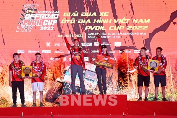 Giải Đua xe Ô tô Địa hình Việt Nam PVOIL Cup 2022 khép lại với nhiều kỷ lục