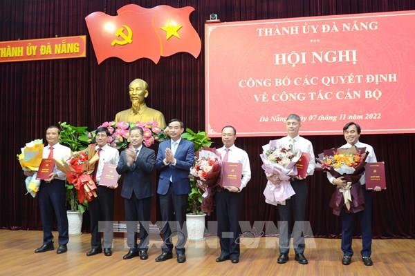 Đà Nẵng phân công, điều động hàng loạt cán bộ chủ chốt