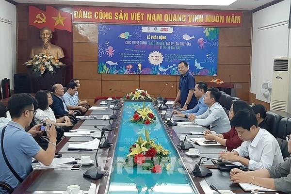 Phát động cuộc thi vẽ tranh về bảo vệ các loài thủy sản nguy cấp, quý, hiếm