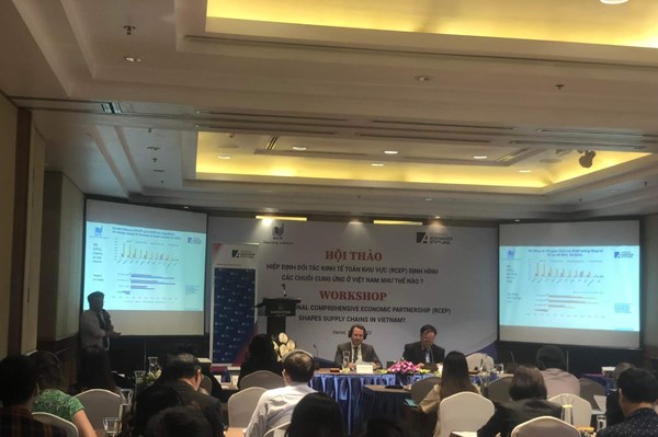 Ảnh hưởng của Hiệp định RCEP tới định hình chuỗi cung ứng ở Việt Nam