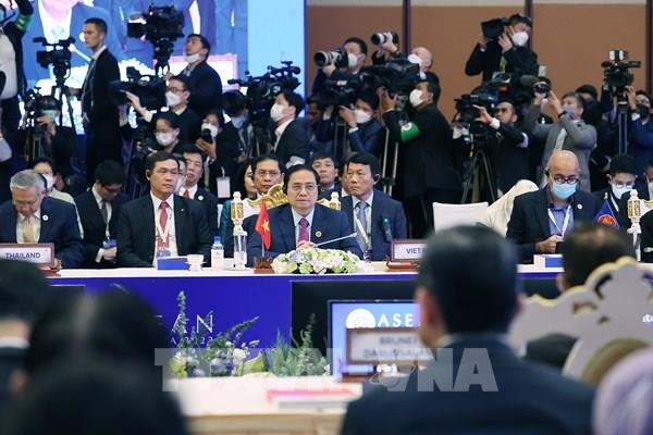 Hội nghị Cấp cao ASEAN: Thủ tướng Phạm Minh Chính gặp Tổng Thư ký LHQ Antonio Guterres