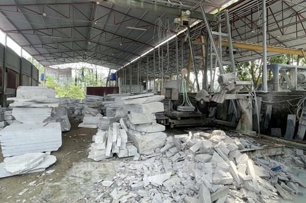 Thanh Hóa cần sớm di dời làng nghề, cơ sở sản xuất chế tác đá mỹ nghệ ra khỏi khu dân cư