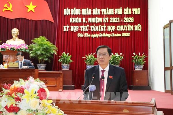 HĐND thành phố Cần Thơ quyết định các nội dung thuộc lĩnh vực đầu tư công