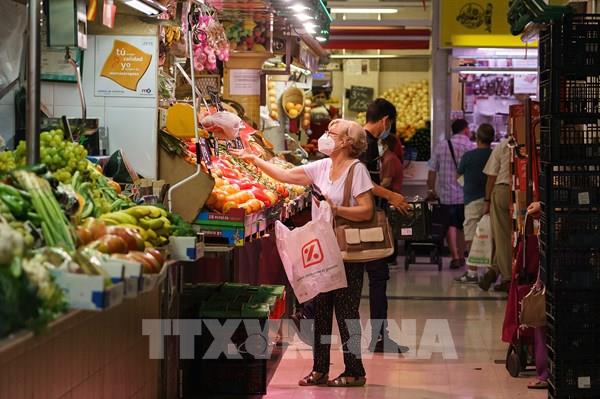 Giá thực phẩm tại Tây Ban Nha tăng kỷ lục