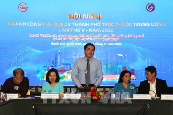 Các thành phố trực thuộc Trung ương nghiên cứu phát triển kinh tế ban đêm