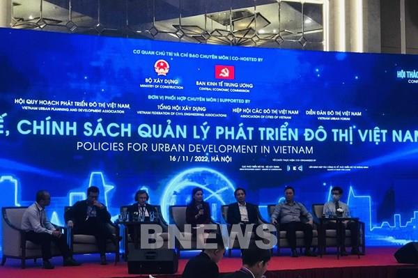 Cơ chế chính sách tạo đòn bẩy để phát triển đô thị bền vững