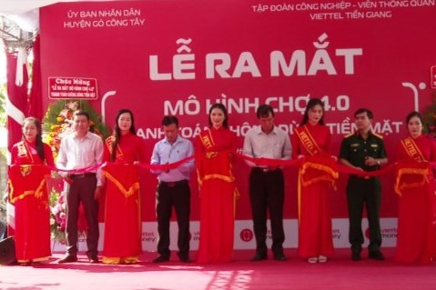 Tiền Giang ra mắt mô hình Chợ 4.0 đầu tiên