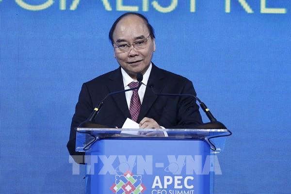 Phát biểu của Chủ tịch nước Nguyễn Xuân Phúc tại Hội nghị Thượng đỉnh Doanh nghiệp APEC