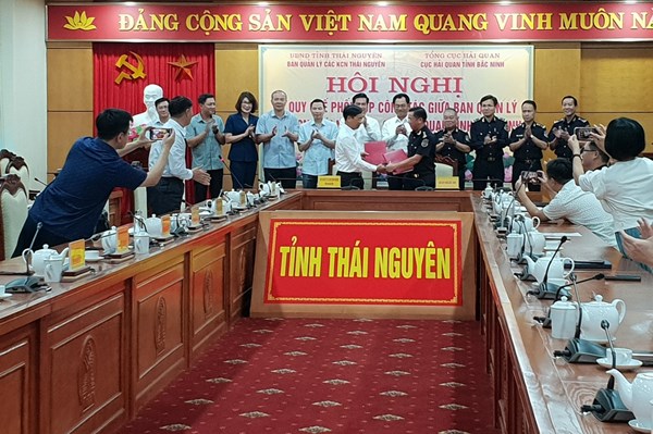 Hải quan Bắc Ninh hợp tác hỗ trợ các doanh nghiệp tỉnh Thái Nguyên