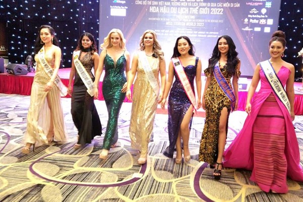 Công bố lịch trình đi qua các miền di sản của cuộc thi Hoa hậu Du lịch thế giới 2022