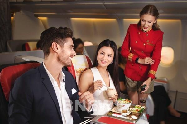 Trải nghiệm cùng hạng vé SkyBoss Business của Vietjet
