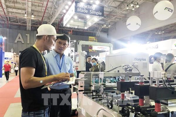 Khai mạc Triển lãm quốc tế ngành nhựa và cao su Việt Nam lần thứ 20