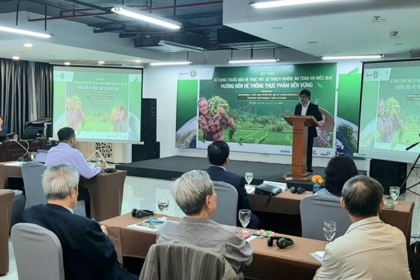 Giúp nông dân sử dụng thuốc bảo vệ thực vật có trách nhiệm, an toàn