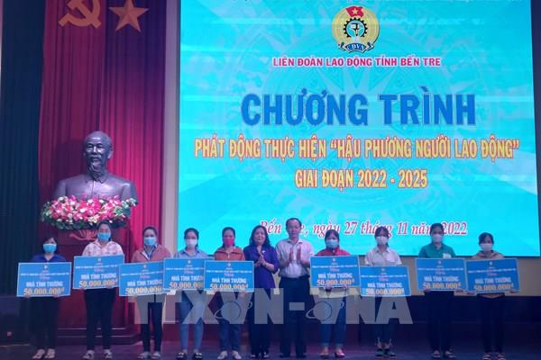 Hậu phương vững chắc cho đoàn viên, người lao động tỉnh Bến Tre