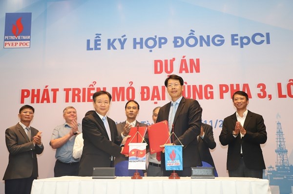 Vietsovpetro làm tổng thầu EPCI dự án phát triển mỏ Đại Hùng Pha 3