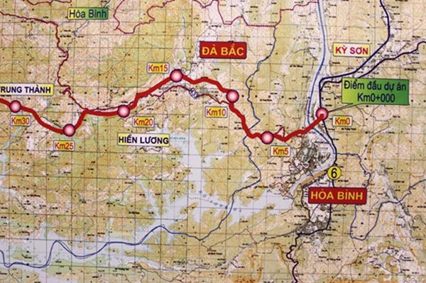 Hướng dẫn áp dụng cơ chế đặc thù cho Dự án cao tốc Hòa Bình - Mộc Châu