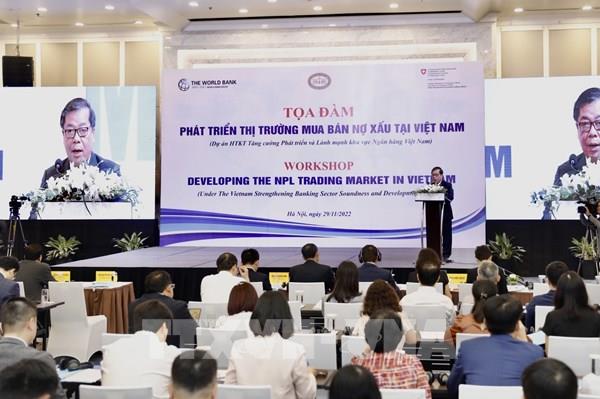 Phó Thống đốc Nguyễn Kim Anh: Thị trường mua bán nợ còn sơ khai