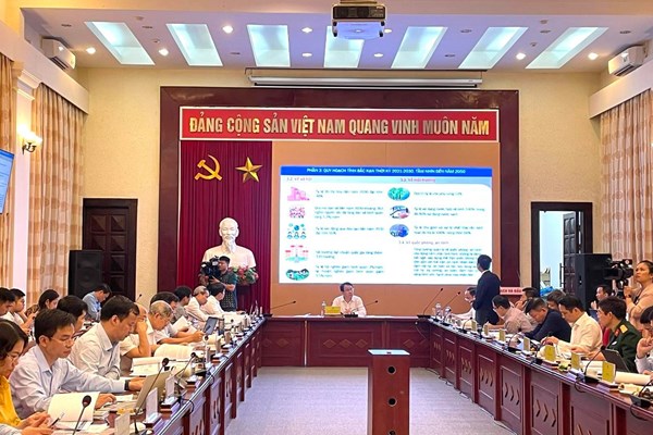 Thẩm định Quy hoạch tỉnh Bắc Kạn thời kỳ 2021-2030, tầm nhìn đến năm 2050