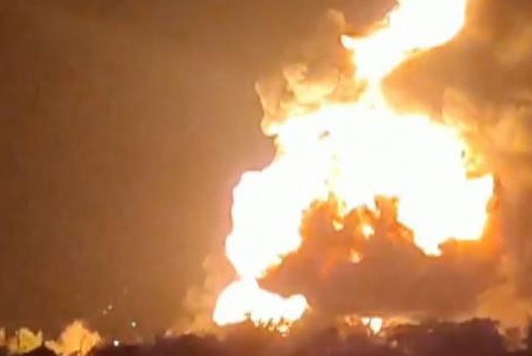 Cháy kho dầu của Nga