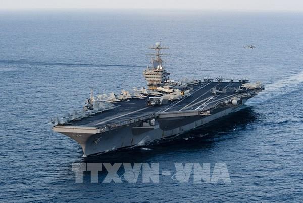 Hỏa hoạn trên tàu sân bay USS Abraham Lincoln, 9 thủy thủ bị thương