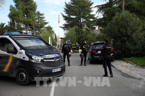 Bom thư phát nổ ở Đại sứ quán Ukraine tại Tây Ban Nha