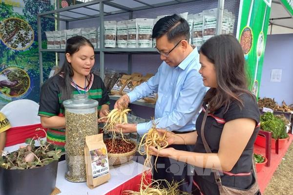 Khai mạc Chợ phiên Dược liệu – Gia súc biên giới huyện Đăk Glei