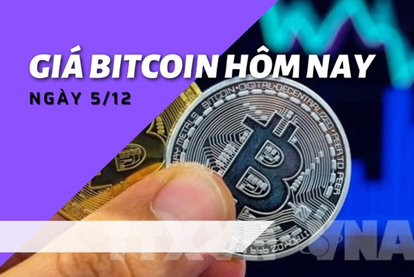 Giá Bitcoin ngày 5/12: Giao dịch chưa có dấu hiệu bứt phá