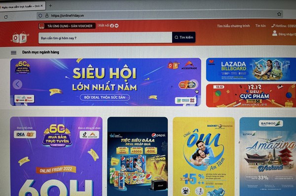 Nhiều sản phẩm chính hãng khuyến mại bùng nổ tại Online Friday 2022