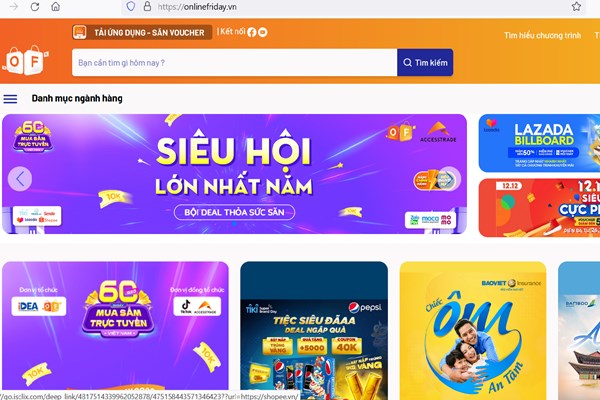 Ngày đầu tiên Online Friday 2022 ở Hà Nội không như kỳ vọng