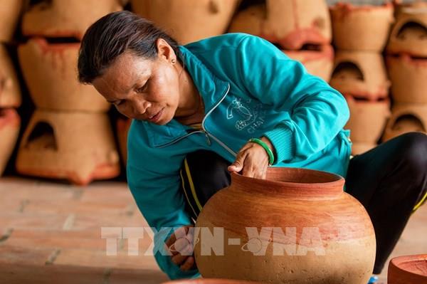 Độc đáo sản phẩm gốm gọ Bình Đức