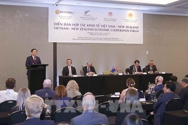 Chủ tịch Quốc hội Vương Đình Huệ dự Diễn đàn Hợp tác Kinh tế Việt Nam – New Zealand