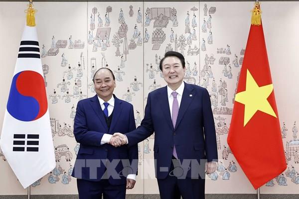 Việt Nam-Hàn Quốc nâng cấp quan hệ lên Đối tác chiến lược toàn diện