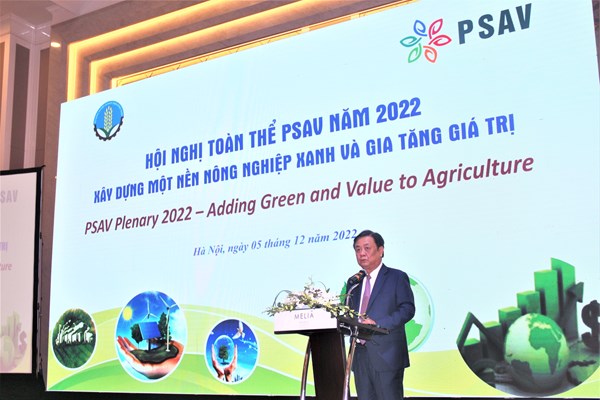 Bộ trưởng Lê Minh Hoan: Thúc đẩy hợp tác PPP để phát triển một nền nông nghiệp xanh