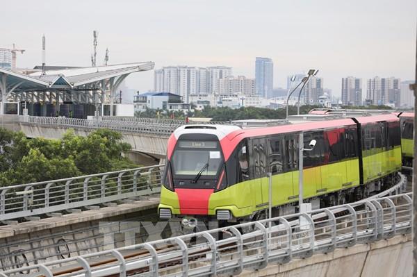 Tính khả dụng của hệ thống tuyến đường sắt đô thị số 3, đoạn Nhổn - ga Hà Nội đạt 99,65%