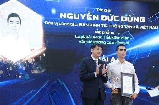 Phóng viên BNEWS đạt giải A Báo chí tuyên truyền về Tiết kiệm năng lượng 2022