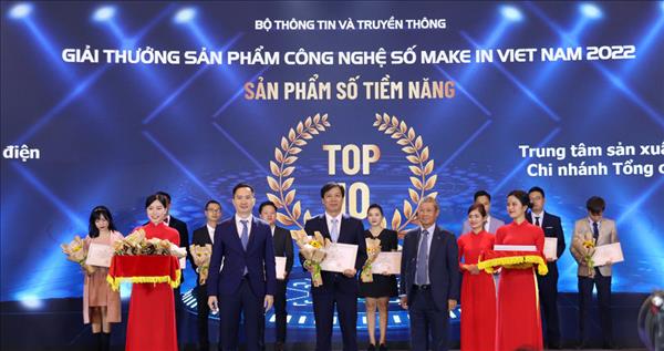 EVN có 2 sản phẩm được giải thưởng công nghệ số "Make in Vietnam"