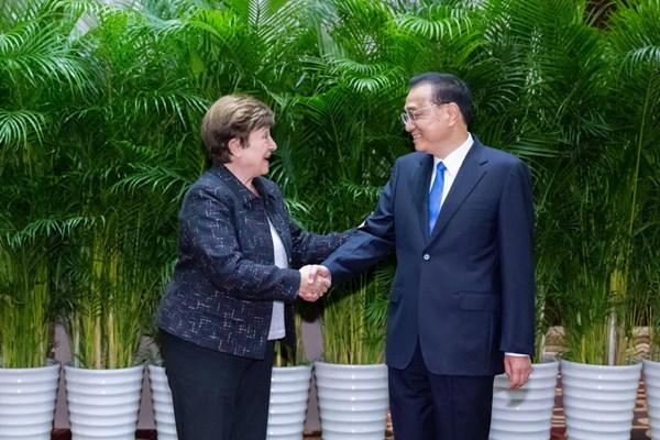 Trung Quốc cam kết tăng cường phối hợp chính sách vĩ mô với IMF