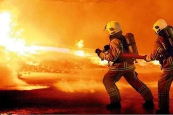 Cháy lớn ở trung tâm thương mại gần Moskva