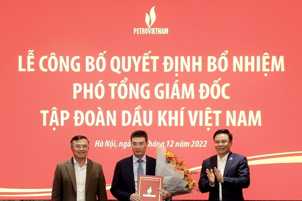 PVN bổ nhiệm thêm một Phó Tổng Giám đốc  