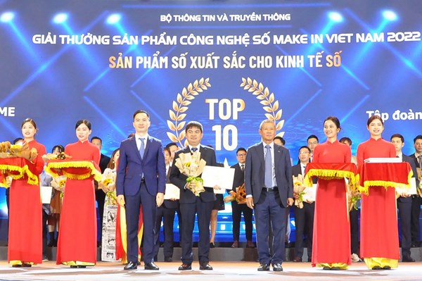 Bốn sản phẩm của VNPT được vinh danh Giải thưởng Make in Vietnam năm 2022