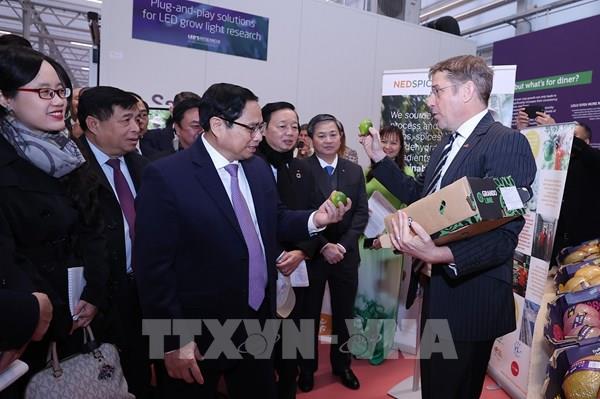 Thủ tướng Phạm Minh Chính thăm Trung tâm nhà vườn Quốc tế WHC